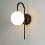 Moderne Kugel Wandleuchte – Elegante LED Wandlampe im Gold Design