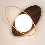 Moderne Kugel Wandleuchte – Elegante LED Wandlampe im Gold Design