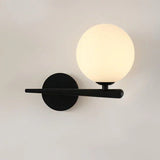 Moderne Kugel Wandleuchte – Elegante LED Wandlampe im Gold Design