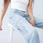 Yasmin | Bow Baggy Jeans Zendoo.de