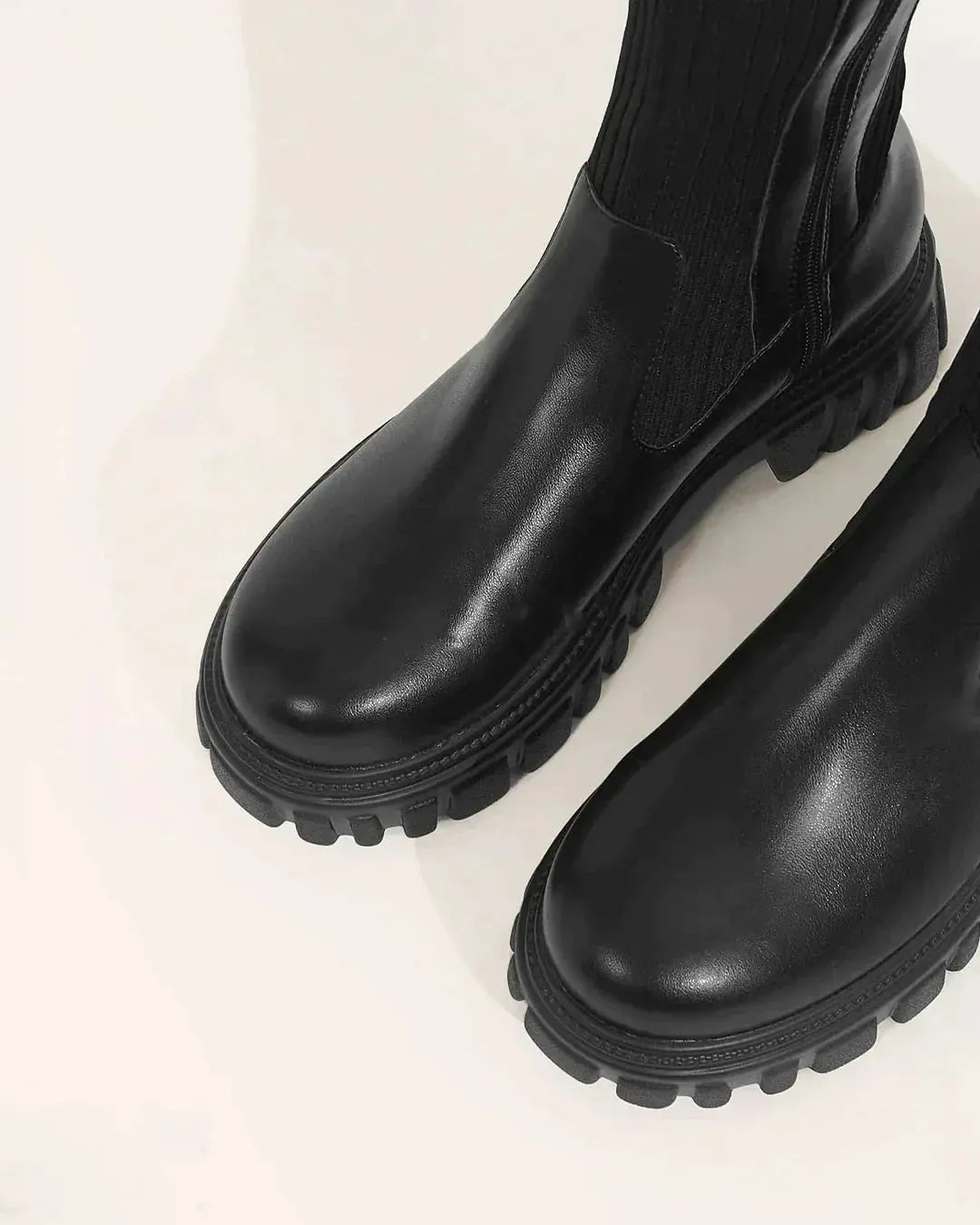 Charlotte | Stretch Strickstiefel Zendoo.de