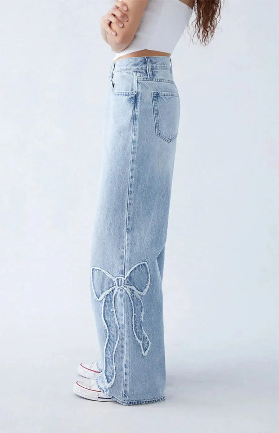 Yasmin | Bow Baggy Jeans Zendoo.de