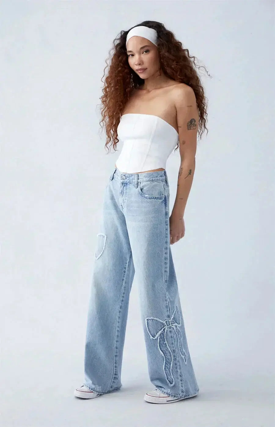 Yasmin | Bow Baggy Jeans Zendoo.de