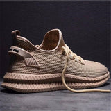 Herren Strick Sneaker mit Schnürung