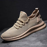 Herren Strick Sneaker mit Schnürung