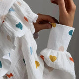 Amira | Herz-Print Zweiteiler-Set – Perfekt für entspannte Sommertage