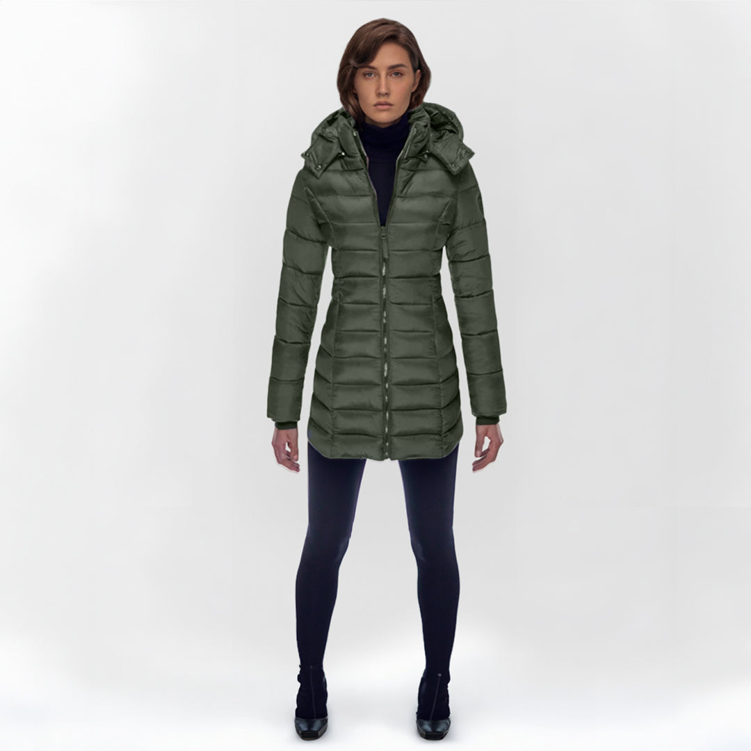 Elise | Lange Daunenjacke