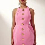 Marlene | Halter Rückenfreies Minikleid Zendoo.de