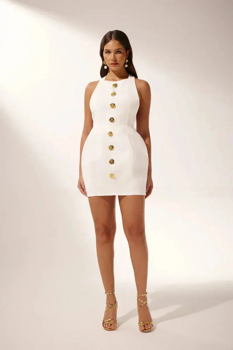 Marlene | Halter Rückenfreies Minikleid Zendoo.de