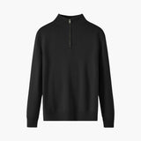 Weston | Half Zip Stehkragen Herrenpullover aus Merinowolle