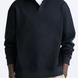 Beiger Pullover mit Polokragen – Lässiger Stil mit Eleganz