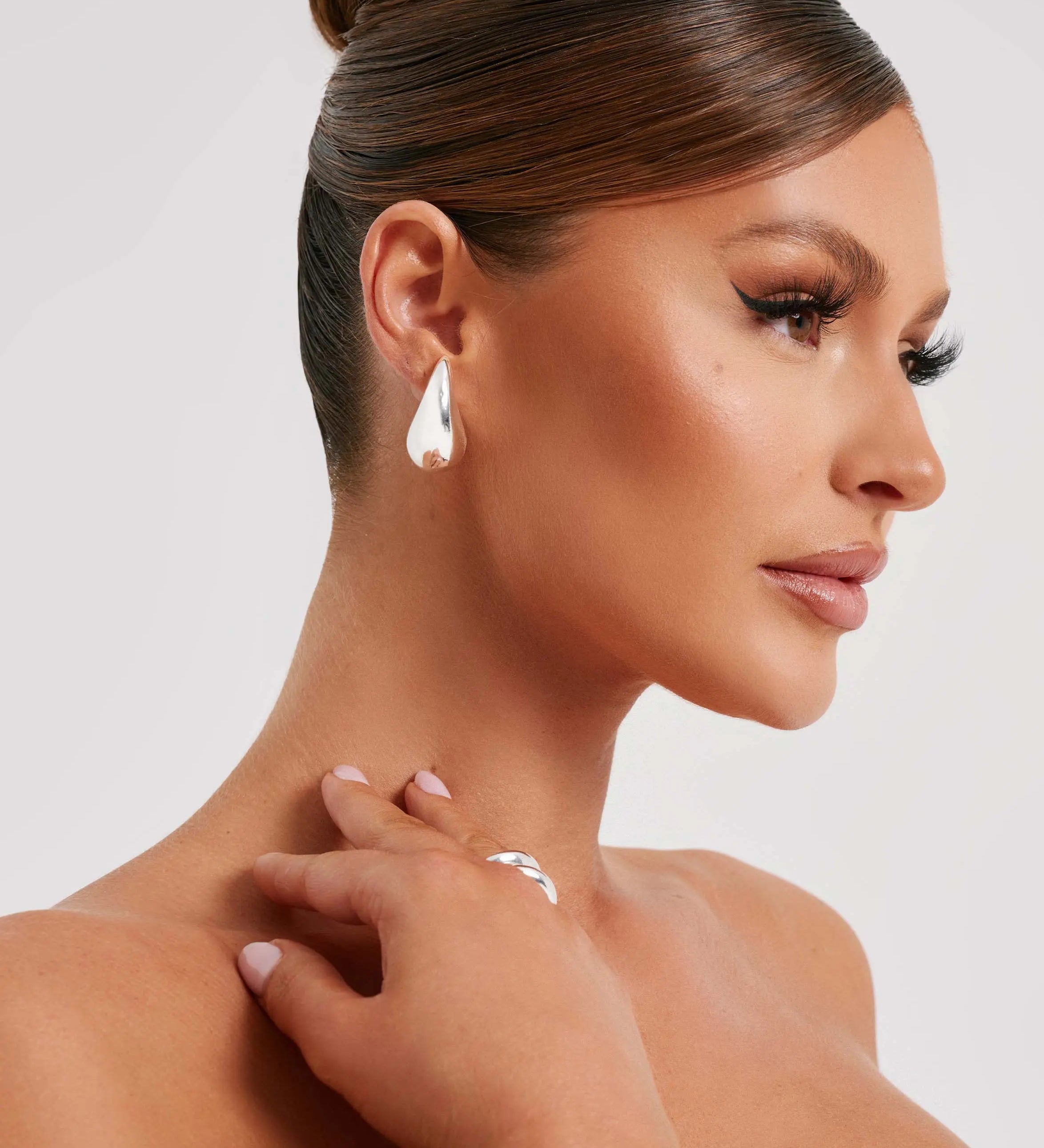 Sophie | Elegante Fayth Oorbellen in Zilver Zendoo.de