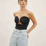 Ottilie | Trendy Strapless Bustier Top
