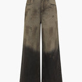 Emmi | Trendige Wide Leg Ombre-Jeans
