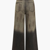 Emmi | Trendige Wide Leg Ombre-Jeans