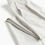 Weite Damenhose mit Bundfalten und geradem Schnitt