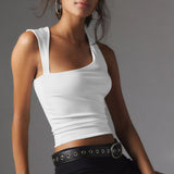 Sybille | Schickes Ein-Schulter-Crop-Top für jede Gelegenheit