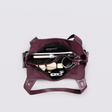 City-Handtasche mit Crossbody-Option und praktischen Fächern