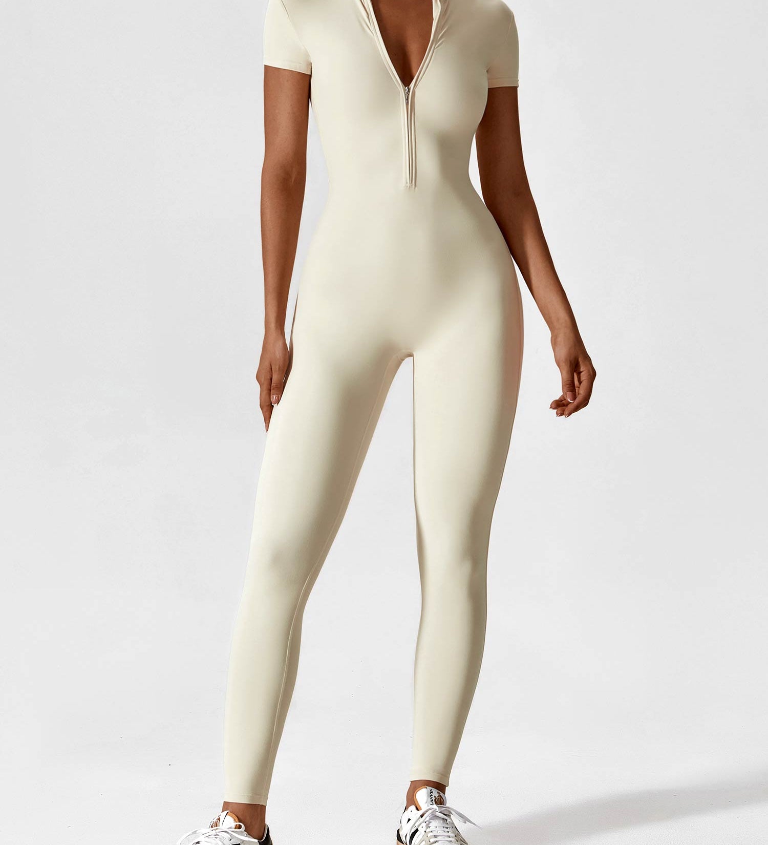 Lina | Nahtloser Full-Zip Bodysuit