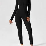 Lina | Nahtloser Full-Zip Bodysuit