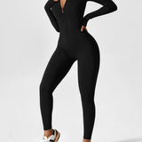 Lina | Nahtloser Full-Zip Bodysuit