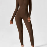 Lina | Nahtloser Full-Zip Bodysuit