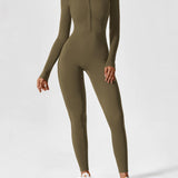 Lina | Nahtloser Full-Zip Bodysuit