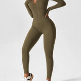 Lina | Nahtloser Full-Zip Bodysuit