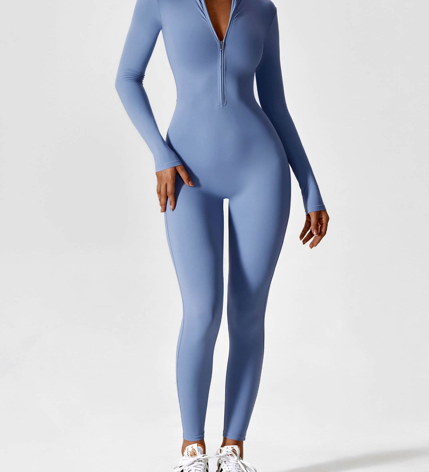 Lina | Nahtloser Full-Zip Bodysuit