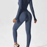 Lina | Nahtloser Full-Zip Bodysuit
