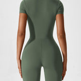 Lina | Nahtloser Full-Zip Bodysuit