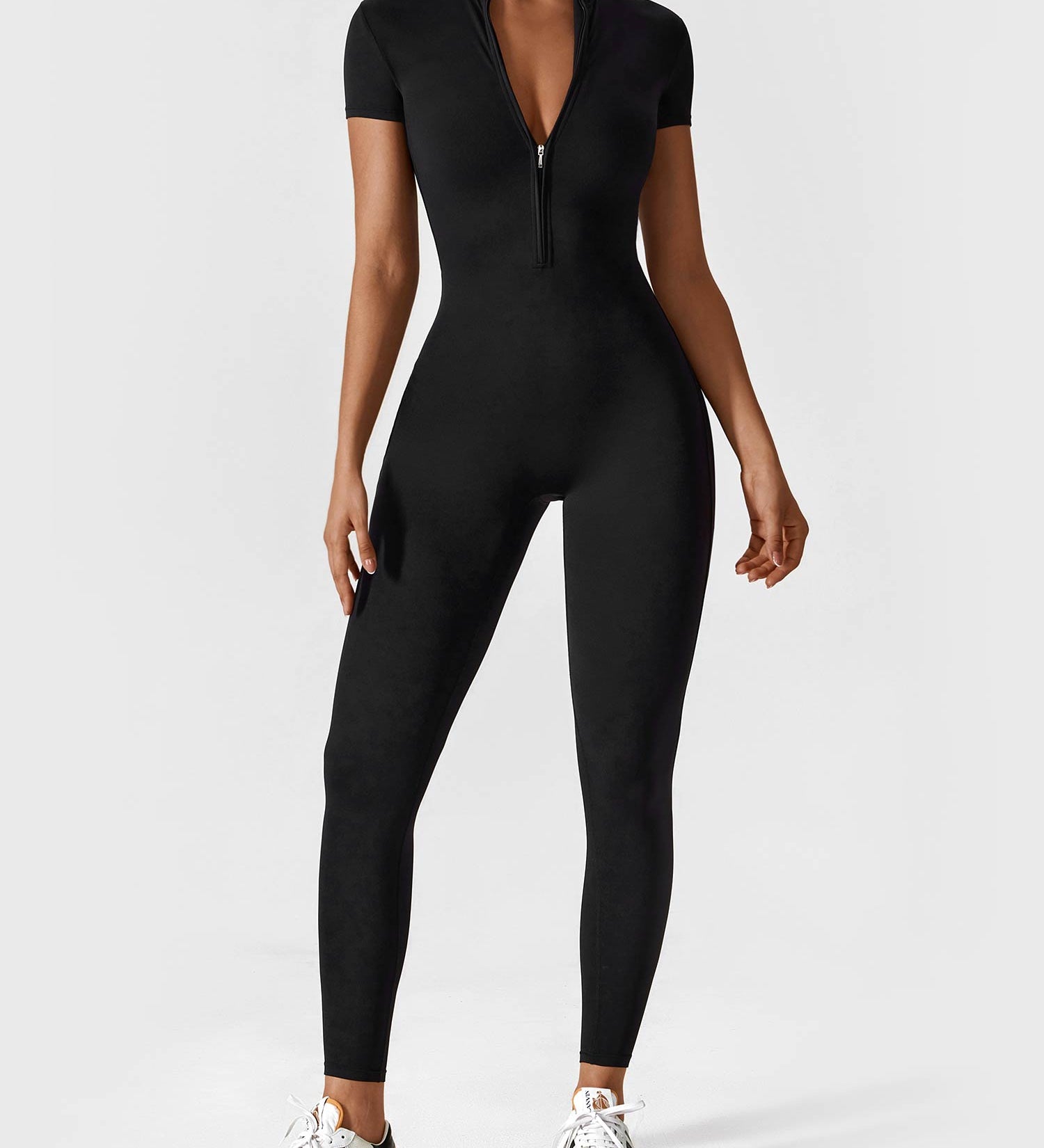 Lina | Nahtloser Full-Zip Bodysuit