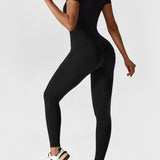 Lina | Nahtloser Full-Zip Bodysuit