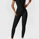Lina | Nahtloser Full-Zip Bodysuit