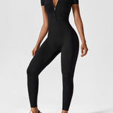 Lina | Nahtloser Full-Zip Bodysuit