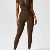 Lina | Nahtloser Full-Zip Bodysuit