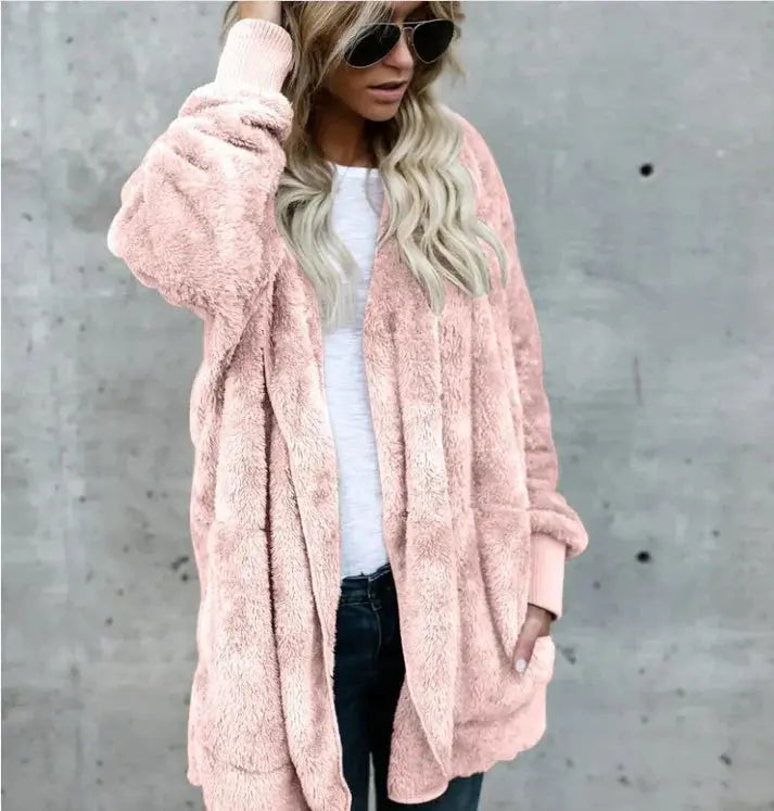 Lia | Warme Teddy Fleecejacke Zendoo.de