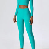 Zahara | Nahtloses Zweiteiliges Sport-Set