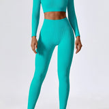 Zahara | Nahtloses Zweiteiliges Sport-Set